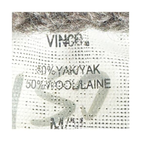 VINCE Honeycomb Yak And Wool Sweater Cardigan Jacket Waffle-Knit Women’s Size M - Picture 10 of 11